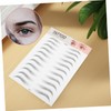 Ipetboom Waterproof Brow Sticker 5pcs Temporary Eyebrow Stickers for Women