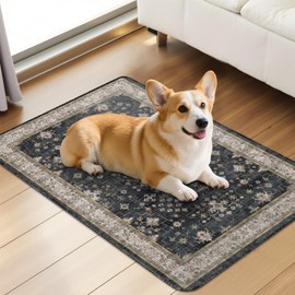 Washable Pee Pads for Dogs 2 Pack, Absorbent Reusable Puppy Pads Waterproof, Leakproof & Non-Slip Whelping Pad, Potty Training Pads for Dogs Playpen Mat 24x36