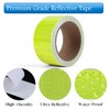 High-Visibility Reflective Safety Tape, 1 Inch X 30 Ft, Fluorescent