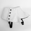 Men's Gangster Spats 20s Leather Boot Covers for Men Snap