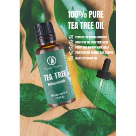 RythParfum Tea Tree Essential Oilwith Dropper(1 oz)