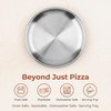 20 Pack 5.5 Inch Personal Pizza Pan, Stainless Steel Pizza