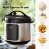 DUMOS 16-in-1 Electric Pressure Cooker 8 QT Stainless Steel Multi