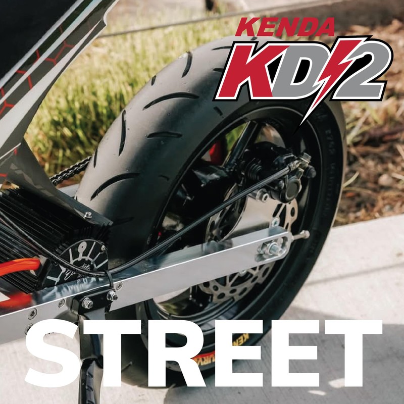 Kenda KD2 Kwick (KD2) 120/80-12 Rear Tire for Motorcycle &