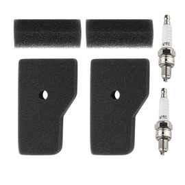 SIMPERAC EU2000i Air Filter Spark Plug for Honda Generator EU2000I EB2000I EU2200IT EB2200IT EU2000IT EB2000IT1 EU2000IK1 EU2000IT1 Generator Parts 17211-Z07-000 Air Filter