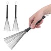 VGEBY 1 Pair Retractable Drum Wire Brush Drum Stick Brush