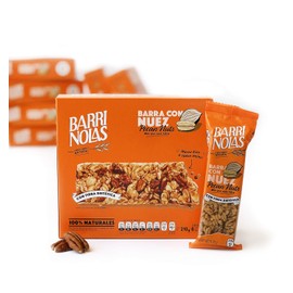 BARRINOLAS PACK: Avena con Nuez - 100% Natural - Sin Conservadores - Sin Saborizantes Artificiales - Bajas en Sodio - 42 Piezas - Balance Nutrimental - Snack Saludable
