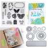 Plstod Cutting Dies Novelties, Stamp and Die Set, 2025 Cutting