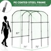 Tall Garden Arch Trellis for Climbing Plants, 87in Tall Metal