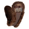 Equinate Moon Girth Anatomical Real Lambskin Short Girth Dressage Girth