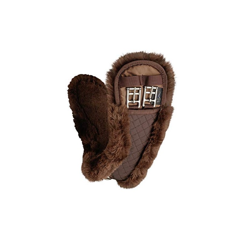 Equinate Moon Girth Anatomical Real Lambskin Short Girth Dressage Girth