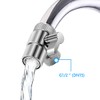 2 x 3-way shower valve, shower attachment for bath taps,