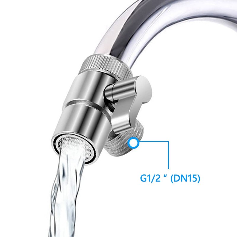 2 x 3-way shower valve, shower attachment for bath taps,
