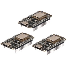 Hailege 3pcs NodeMCU ESP8266 ESP-12E CP2102 Type-C USB C Interface IOT Internet of Things Wireless WiFi Development Board Module
