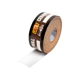 LAUCO Premium 320 Grit Ceramic Grain PSA Self-Adhesive Sanding Roll Each 2.75" x 25 Yard - Self Adhesive Sticky Back Continuous Longboard Sandpaper for Automotive and Woodworking