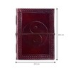 Indra Yin Yang Leather Journal Notebook
