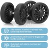 Volein Pack of 4 Suitcase Castors Replacement Wheels 50 x