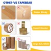 TAPEBEAR Brown Packing Tape 36Rolls, Packaging Tape Refills 2.6mil x