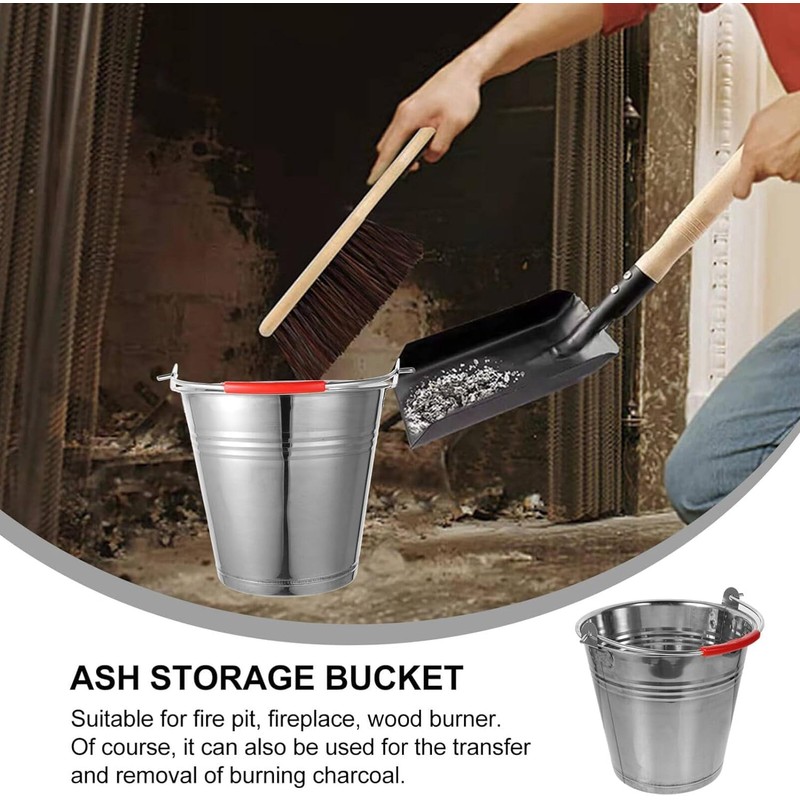 Mayuela – Metal Bucket – Tin Bucket – Stainless Steel