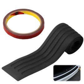 Car Rear Bumper Protector, Rear Bumper Protector for Cars, Car Bumper Protector Strips, Black Universal Rear Bumper Guard Trunk Rubber Protection for Car Pickup Truck SUV, 104CM x 9 CM/41" X3.54"