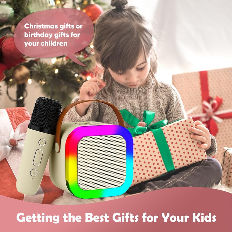 Aplsinvivi Portable Microphones 1 Microphone Beige