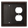 Henne Bery Sunken Pearls Heavy Duty Decorative Wall Plate Switch