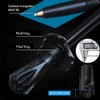 Anti-shock Walking Stick 3-Section Telescopic Adjustable Trekking Hiking Pole Ultralight