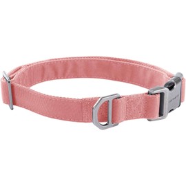 Carhartt Field - Collar para Perro, Totalmente Ajustable, Tela Duradera de 600 Denier con Marca Reflectante para Visibilidad, Color Rosa, Talla M