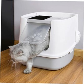 Ipetboom 8pcs Charcoal Filters for Cat Litter Boxes Odor Eliminating Pads for Deodorization Dome and Standard Litter Trays for Fresh Environments and Pet Areas