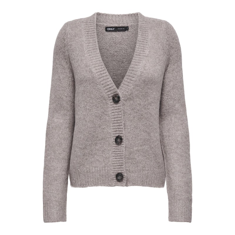 ONLY ONLZOEY Female Cardigan, Woodsmoke