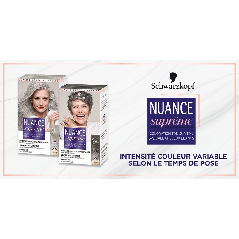 Schwarzkopf - Nuance Suprême - Hair Colour - Shade on