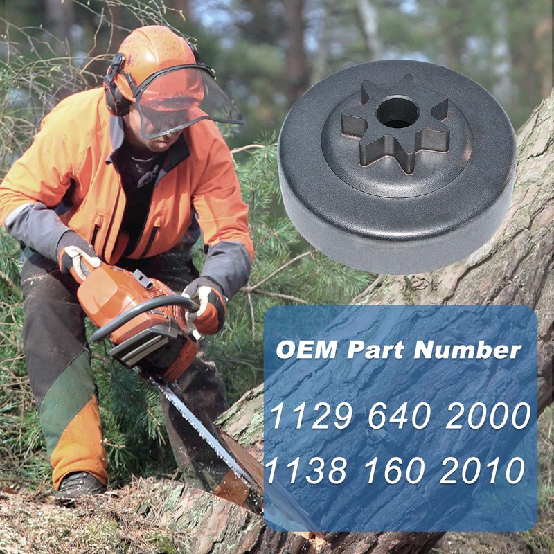 AUMEL 3/8" Cluch Drum Sprocket Bearing Washer Clip 6pcs Kit