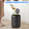 URALFA Motion Sensor Trash Can with Lid, 3 Gallon /