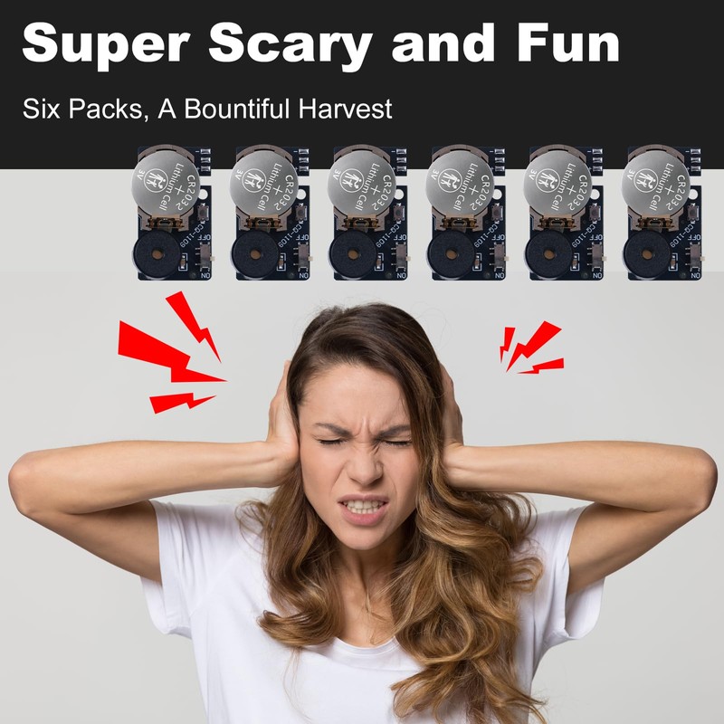 LE TOOTER 6 Pcs Chirp Noise Maker Prank, Annoying Beep