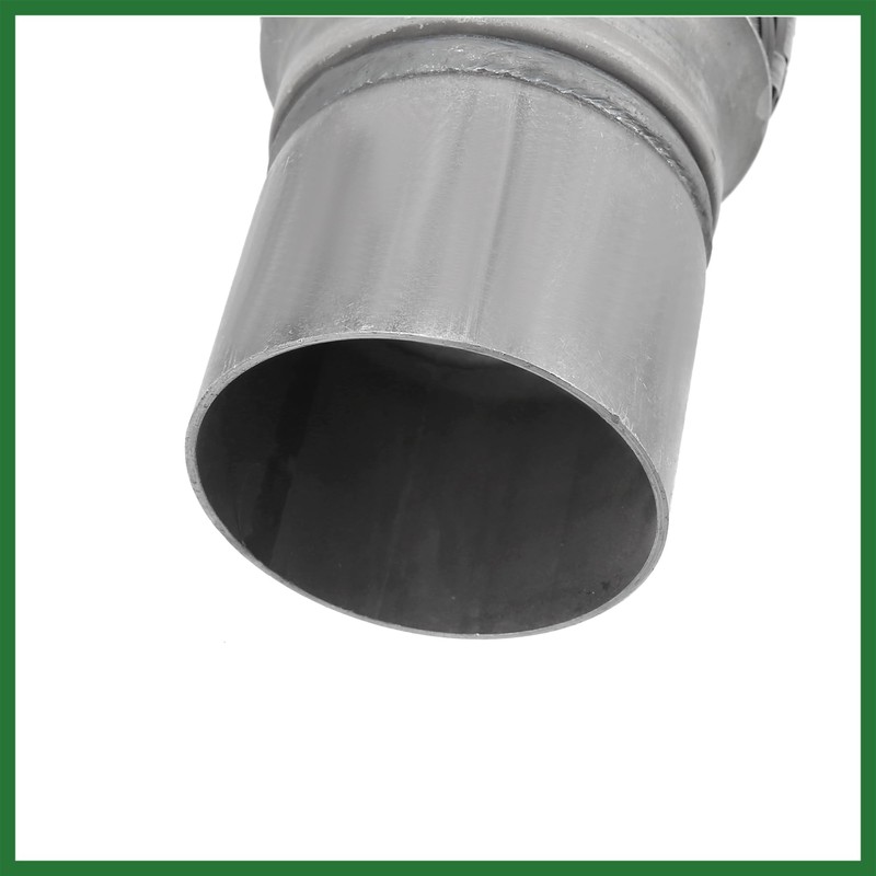 Motoforti 2.25"x6"x10" Vehicle Exhaust Flex Pipe with Welding Extension Pipe