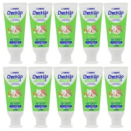 Lion Dental Check-Up Kodomo 10 Count Toothpaste 60g Check Up Kids Apple/Apple
