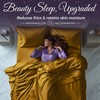SLEEP SANCTUARY Satin Sheets Full Size – 4 Piece Luxury