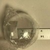 BALL Fillable Clear 3.50" Ball Ornament NEW