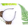 Bonnie Z. Leonardo Jaguar Ears Headband Cat Ears Headband Furry