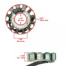 For Ski-Doo Stator for Ski Doo Mx Z 800 MXZ800 Adrenaline Sport Trail Renegade 2000-2002