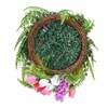 Artificial Flower Wreath Wreath with Lilacs Hyacinths Hydrangeas Spring Summer