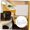 MAGICLULU Bedside Hanging Storage Basket Dormitory Bed Organizer with Hooks