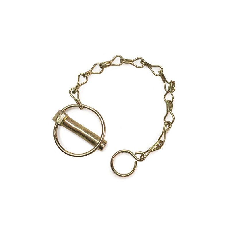 Linch Pin 7/16 X 1-3/4 Inch with Chain Hook (Pack