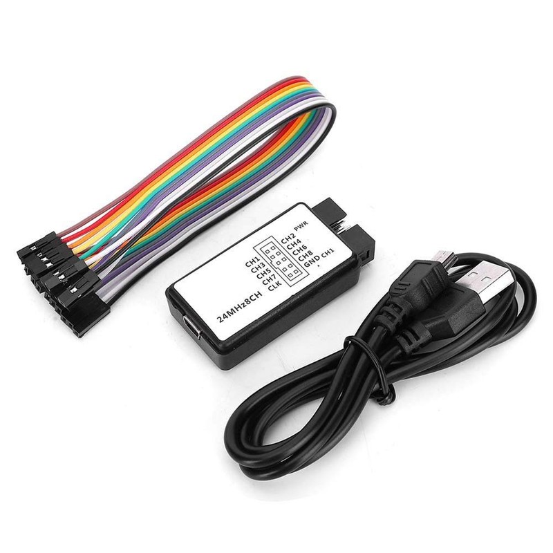 USB Logic Analyzer, USB Logic Analyzer Device Set Mini Digital