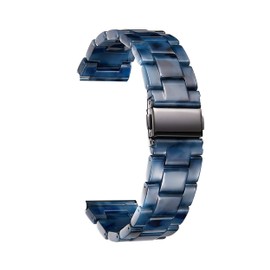 [BINLUN] Watch Band Resin Replacement Strap Men's Women's Watch Band Transparent Lightweight Sweat-resistant Stylish 6 Sizes 0.71/0.79/0.87 inches (18/20/22 mm) 0.47/0.55/0.63 inches (12/14/16 mm) All