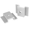 KOHAND 60 PCS Solar Panel Mid Clamps, Solar Panel Bracket,