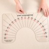 Relaxweex Large Joint Arthrodial Protractor Goniometer 11.75 x 18 Inches