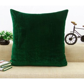 Decorative Embossed Pillow Throw Velvet Home Decor Cushion Cover - Choose Size