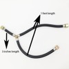 MeTer Star 3/8" Flare Gas Barbecue Grill Connection Flexible Hose
