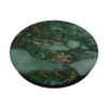 PopSocket PopGrip: Elegant Pattern of Dark Jade and Forest Green